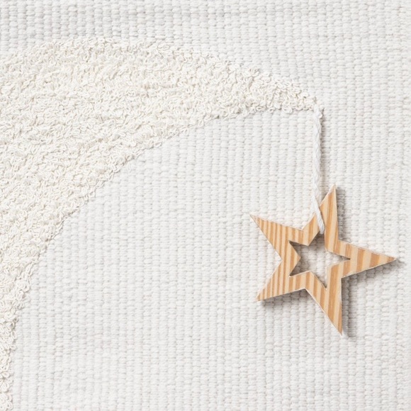 Cloud Island Hanging Wall Decor Moon and Star - Picture 3 of 6